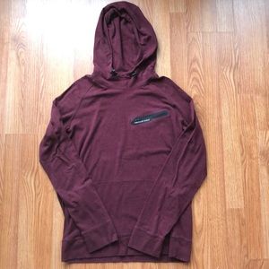 Men’s Maroon AE FLEX Classic Fit Hoodie